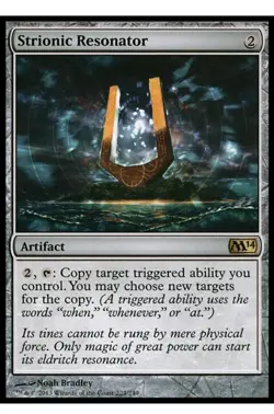 1x MTG Strionic Resonator - Core Set 2014 Rare! NM Mint! Ships Fast - Image 1