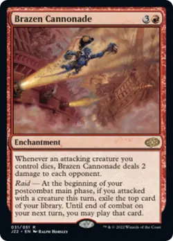 MTG Brazen Cannonade - 31 / English / Near Mint - Image 1