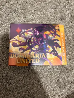 Magic the Gathering MTG Dominaria United COLLECTOR Booster Box SEALED - Image 1