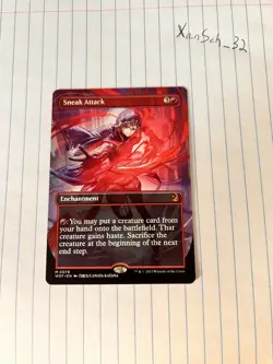 Sneak Attack (Anime Borderless) Wilds of Eldraine: Enchanting Tales Regular - Image 1