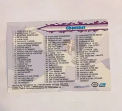 Topps Pokemon The Movie 2000 Checklist Lugia Blue Label Non Holo Card - Image 2