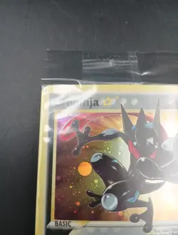 Pokemon TCG Greninja Gold Star SWSH144 Celebrations Black Star Promo Card Sealed - Image 2