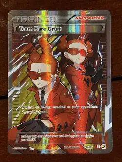 Pokemon XY Generations Team Flare Grunt 73a/83 Alternate Art Holo - Image 1