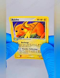 Pokemon FireRed & LeafGreen Holo 12/112 "Raichu" LP - Image 2