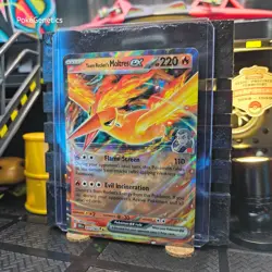 Team Rocket's Moltres ex Destined Rivals Ultra Rare Pokemon TCG 031/182 SV10 - Image 2
