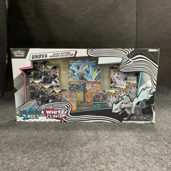 POKEMON S & V Black Bolt & White Flare Unova Heavy Hitters, Torn Box - Image 1