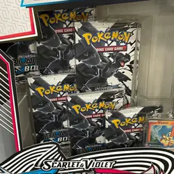 POKEMON S & V Black Bolt & White Flare Unova Heavy Hitters, Torn Box - Image 2