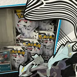 POKEMON S & V Black Bolt & White Flare Unova Heavy Hitters, Torn Box - Image 4