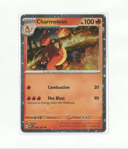 Pokemon - 151 - Charmander & Charmeleon 004 & 005/165 - Cosmos Holos - Image 3