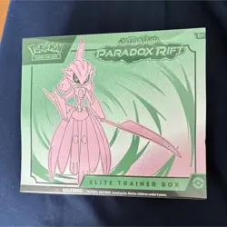 Pokemon TCG Scarlet & Violet Paradox Rift ETB Iron Valiant FACTORY SEALED - Image 1