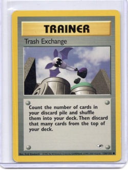 Trash Exchange 126/132 Gym Heroes Pokemon TCG HP - Image 1