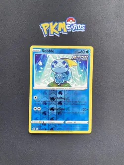 Pokemon TCG Sobble Chilling Reign 041/198 Reverse Holo LP. - Image 1