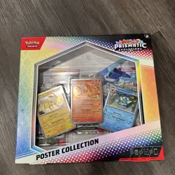 Lot Of 7x Pokemon TCG SV8.5 Prismatic Evolutions Poster Collection - 7 Boxes - Image 2
