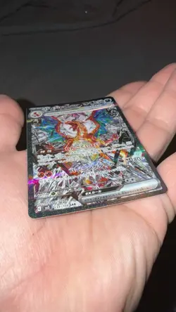 2023 POKEMON JAPANESE RULER OF THE BLACK FLAME CHARIZARD OBSIDIAN FLAMES 223/107 - Image 2