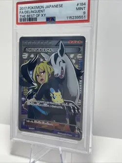 Delinquent 184/171 Sm: the Best of Xy Regular (Japanese) Pokemon PSA 9 - Image 2