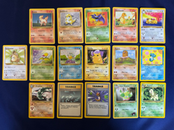 Lot of 16 Early Vintage Pokemon, Some 1st, 1995-2000 Copyright - Image 1