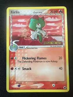 Pokemon TCG Ralts And Kirlia Dragon Frontiers Reverse Holos #61 And #33 - Image 4