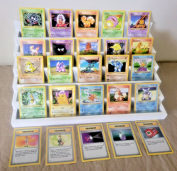 25 Pokemon Bulk Lot ALL SHADOWLESS! 1999 Base Set Beedrill, Lass, Pikachu! (MP) - Image 1
