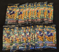 Pokemon TCG: SWSH Crown Zenith Booster Packs (x14) - New & Factory Sealed - Image 1