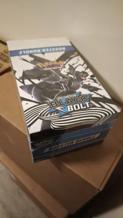 Pokemon TCG - Black Bolt Booster Bundle Case - Sealed Box - Image 1