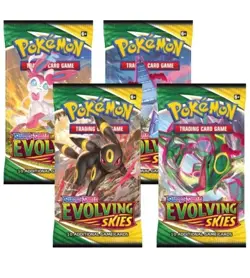 Pokemon TCG Evolving Skies Booster Pack SWSH English Factory Sealed - Random Art 820650808777 - Image 1