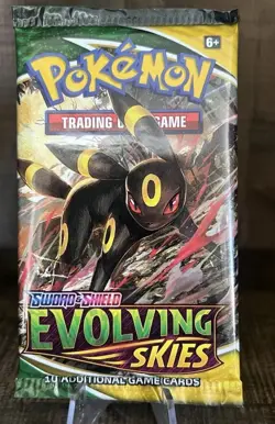 Pokemon TCG Evolving Skies Booster Pack SWSH English Factory Sealed - Random Art 820650808777 - Image 4