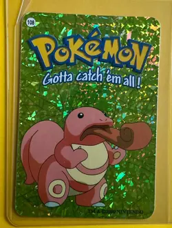 LICKITUNG Pokemon Pocket Monsters Japanese Vending Prism Sticker LP Holo Foil - Image 1
