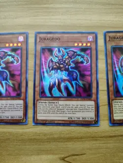 Yu-Gi-Oh! - Juragedo 3X - Full Playset - Super Rare / Holo - Image 4