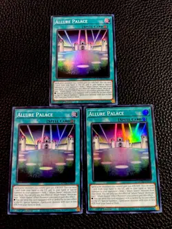 Allure Palace (X3) MZTM-EN059 Yugioh 1st Edition (New) Super Rare - Image 1