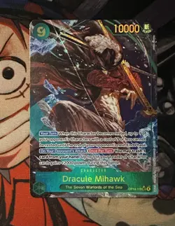 One Piece TCG - Dracule Mihawk - AA - The Azure Sea's Seven - OP14-119 - English - Image 1