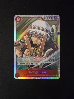 One Piece TCG English OP14-009 Trafalgar Law SR Foil - Image 1