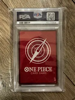 2025 ONE PIECE PROMOS DODGERS X ONE PIECE NIGHT #010 MONKEY D. LUFFY PSA 10 - Image 2