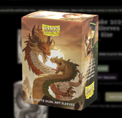 Matte Dual Art - Wood Snake 2025 100CT Dragon Shield Standard Card Sleeves Mtg - Image 1