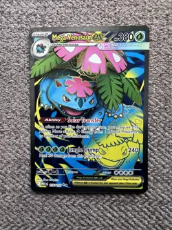 Mega Venusaur EX 155/132 Mega Evolution ENGLISH Pokemon TCG Card - Image 1
