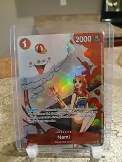 One Piece TCG Nami (Gift Collection 2023) OP01-016 Promotion Cards Foil Alt Art - Image 1
