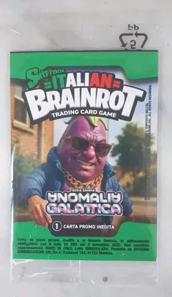 SKIFIDOL ITALIAN BRAINROT ANOMALIA GALATTICA CARD PROMO MAX RUSPARMIO SIGILLATA - Image 2