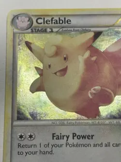 Pokemon Call Of Legends Clefable 1/95 Holo Rare Card MP - Image 5