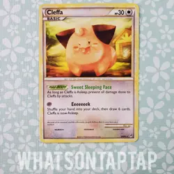 Pokemon Card Cleffa 24/95 Regular Rare HGSS Call Of Legends Singles LP - Image 1