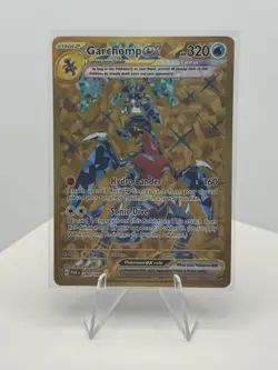 Pokemon Cards Garchomp EX 260/182 Gold Hyper Rare Card NM Paradox Rift TCG - Image 1