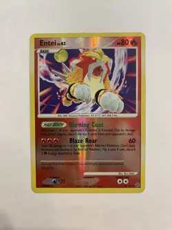 Pokemon Card - Entei Secret Wonders 4/132 Reverse Holo - Image 1