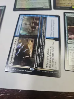 Lot Of 5 Error Magic The Gathering Cards Crimped Misprints Collecteable - Image 3