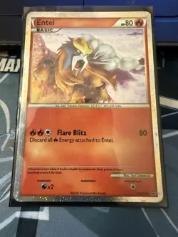 Entei HGSS20 Holo Card HGSS Promos - Image 1