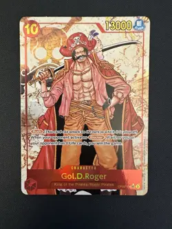 NM Gol.D.Roger (118) Alt Art One Piece Card Game ENG Emperors Of The New World - Image 1