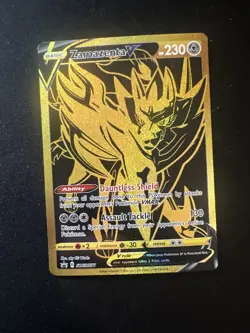 Pokemon Cards (Zacian V & Zamazenta V Sword And Shield ETB Black Star Promo) TCG - Image 4