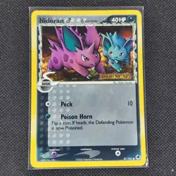 Nidoran - 57/101 - Reverse Holo Common - EX Dragon Frontiers - Pokemon Card - LP - Image 1