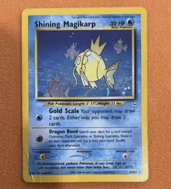 Pokemon TCG Shining Magikarp Neo Revelation Holo Card 66/64 - Image 2
