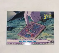 Topps Pokemon The Movie 2000 It's Not Over Yet... #70 Non-Holo Blue Label Card - Image 1