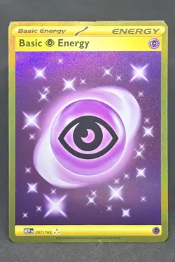 GOLD Psychic Energy 207/165 - MEW 151 - Pokemon Card TCG - Image 1