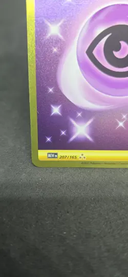 GOLD Psychic Energy 207/165 - MEW 151 - Pokemon Card TCG - Image 4