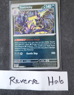 TOXTRICITY 5-CARD HOLO/REVERSE LOT 2025 Pokemon Phantasmal Flames #068 MINT - Image 4